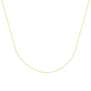 18K Bagel Gold Chain