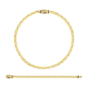 21K Cavo Monaco Chain Gold Set