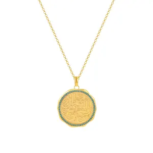 21K Traditional Gold Pendant