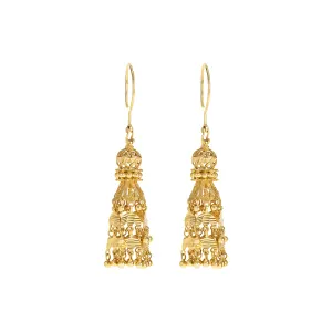 21K Traditional Gold Earring