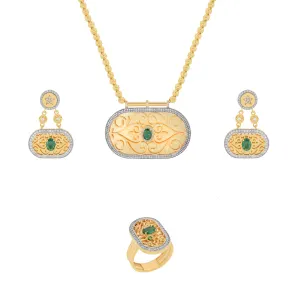 21K Traditional Gold Set