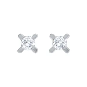 0.12CT Diamond Earring