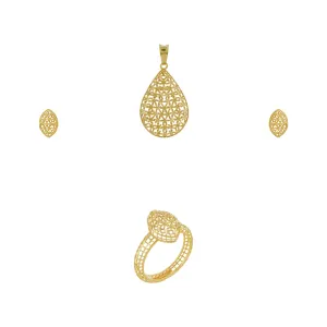 21K Kids' Gold Pendant Set