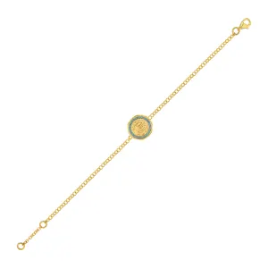 21K Traditional Gold Bracelet