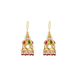 21K Traditional Gold Earring