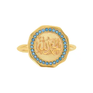 21K Traditional Gold Ring