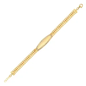 21K Kids Gold Bracelet