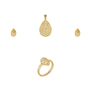 21K Kids' Gold Pendant Set