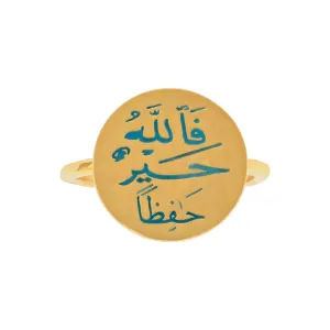 21K Traditional Gold Ring