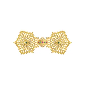 21K Traditional Gold Hair Clips