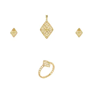 21K Kids' Gold Pendant Set