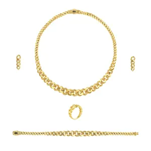 21K Classic, Alternative Flex, Monaco Chain Gold Set