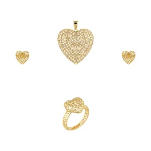 21K Kids' Gold Pendant Set