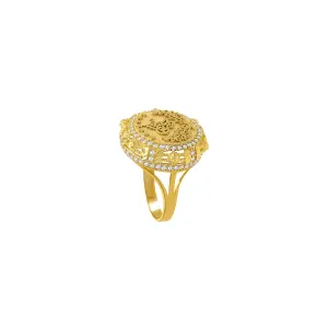 21K Traditional Gold Ring