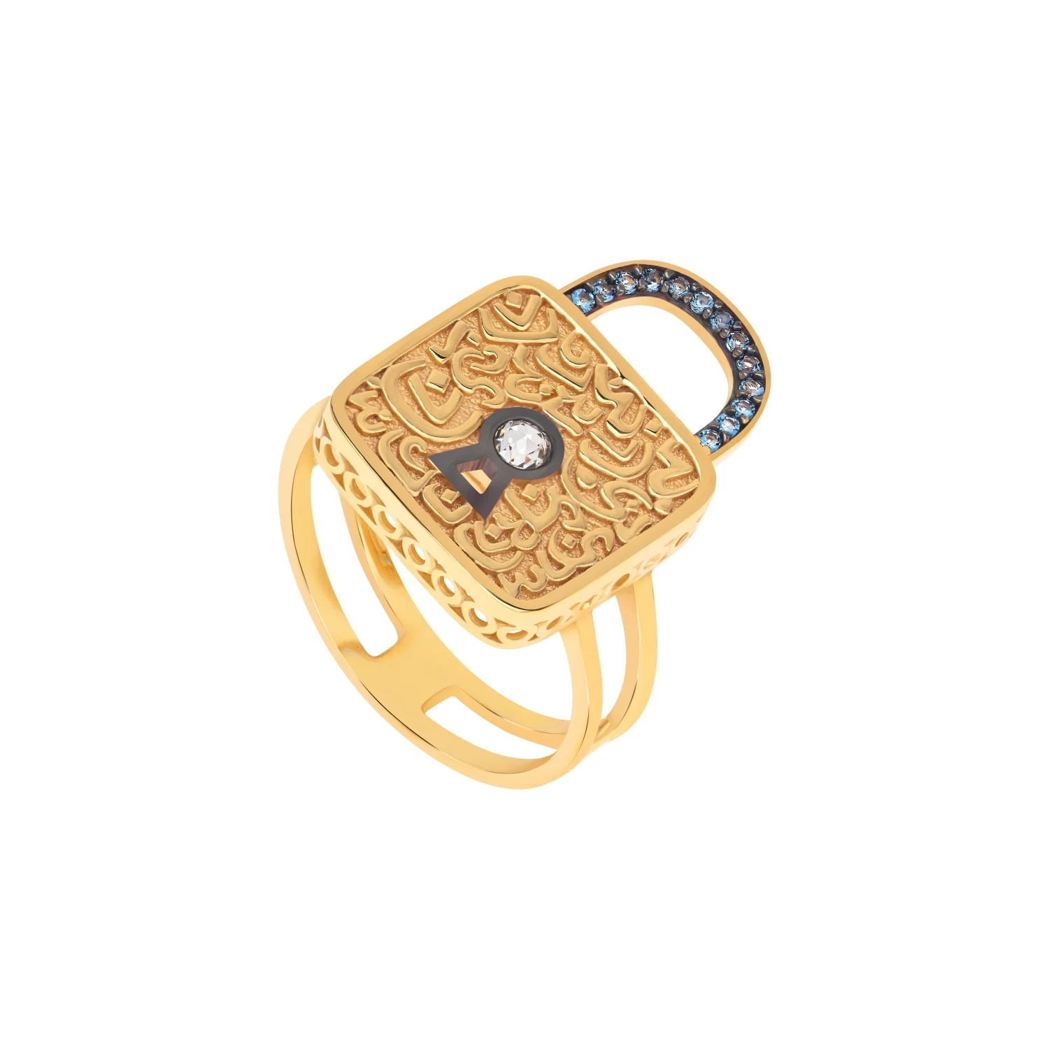 21K Traditional Gold Ring