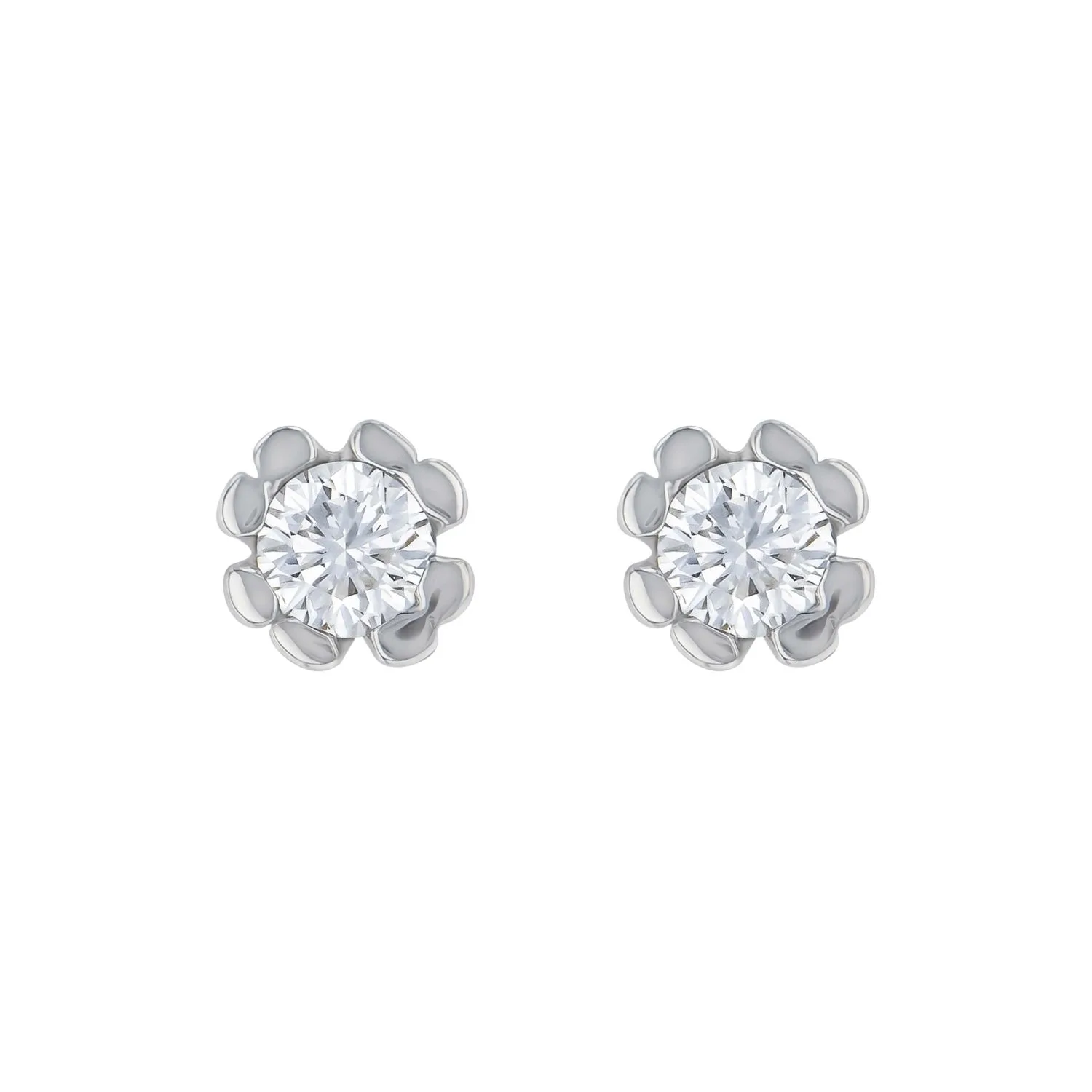 0.14CT Diamond Earring