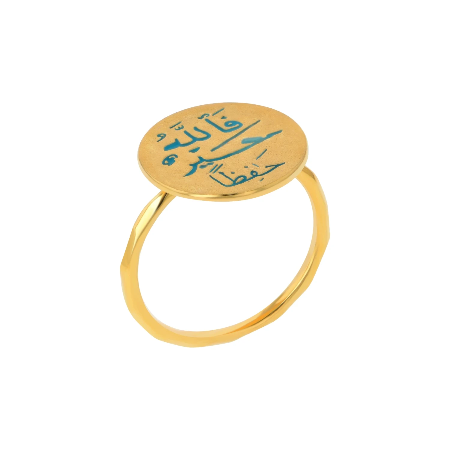 21K Traditional Gold Ring