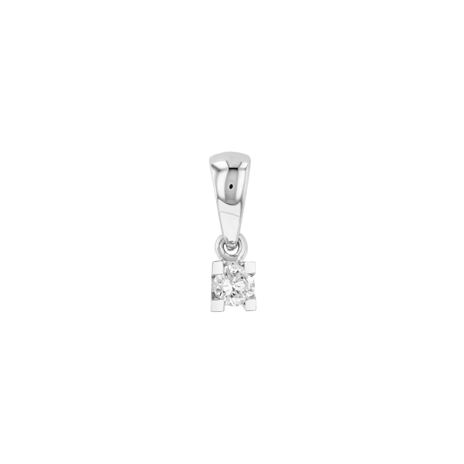 0.31CT Diamond Pendant Set