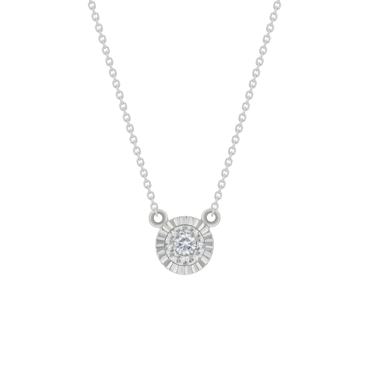 0.07CT Diamond Necklace