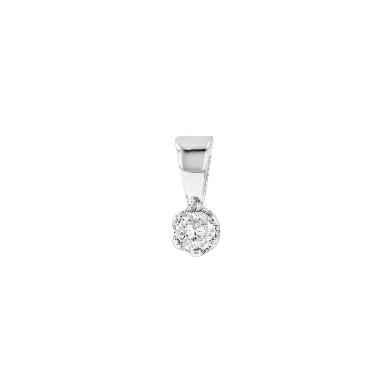 0.36CT Diamond Pendant Set