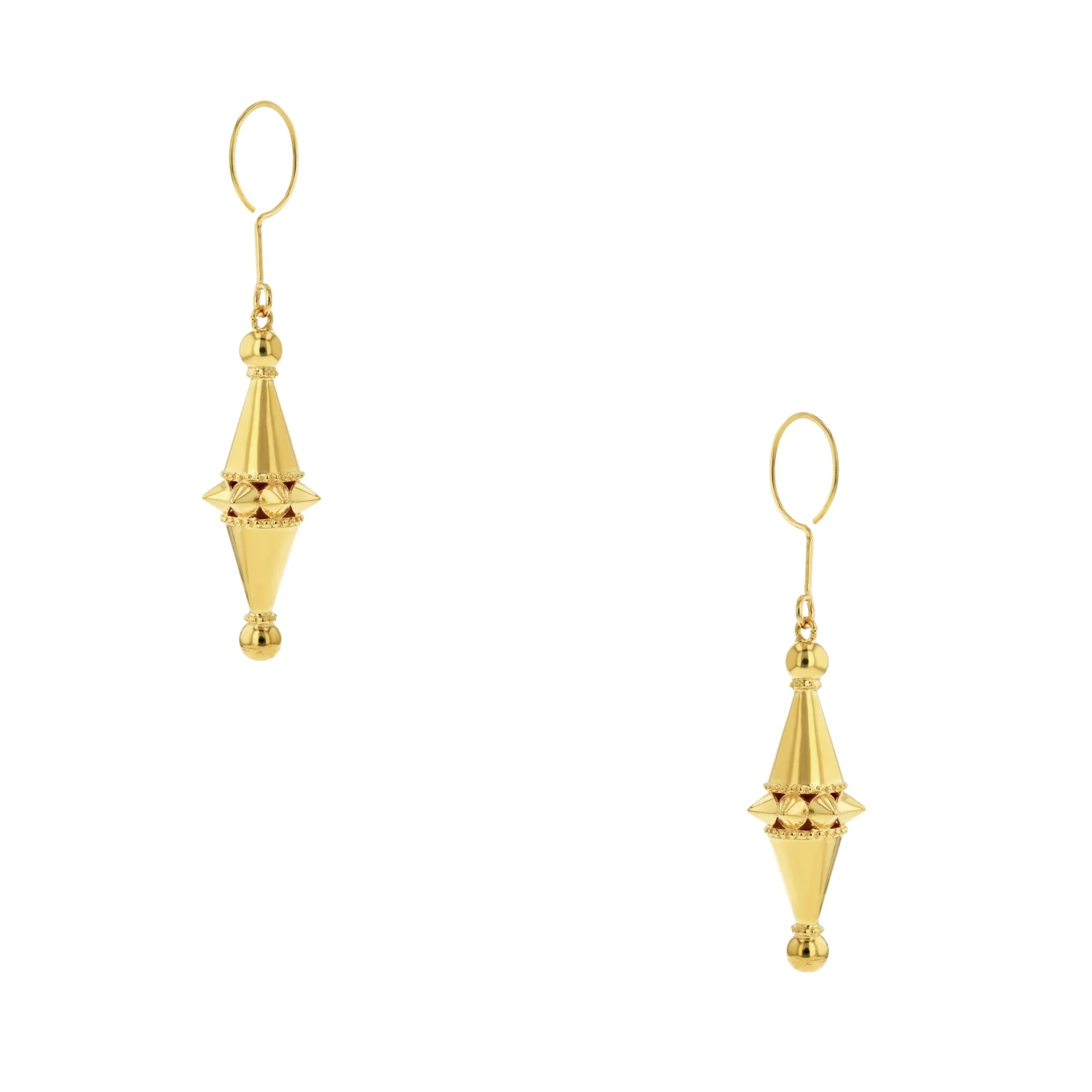 21K Traditional Gold Earring