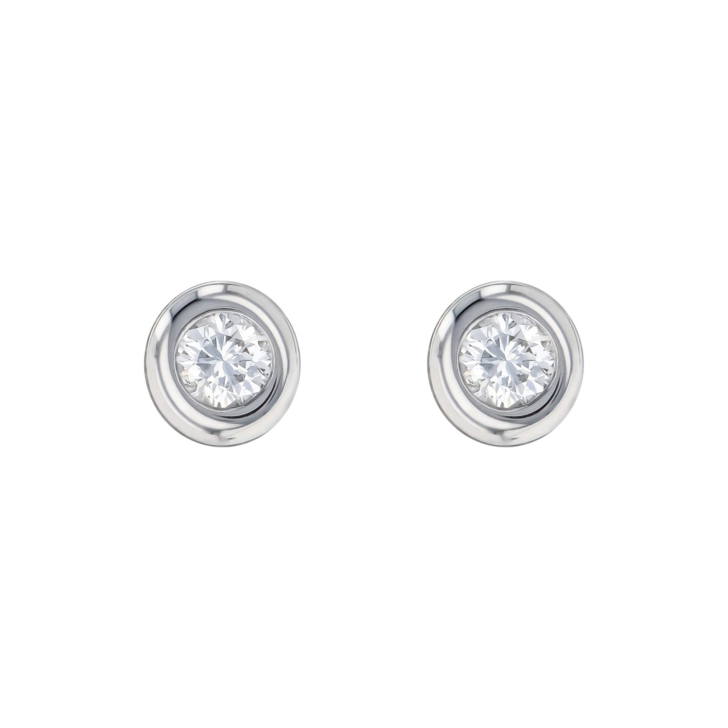 0.14CT Diamond Earring