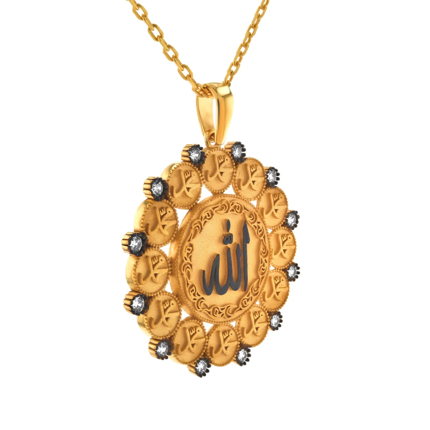 21K Traditional Gold Pendant