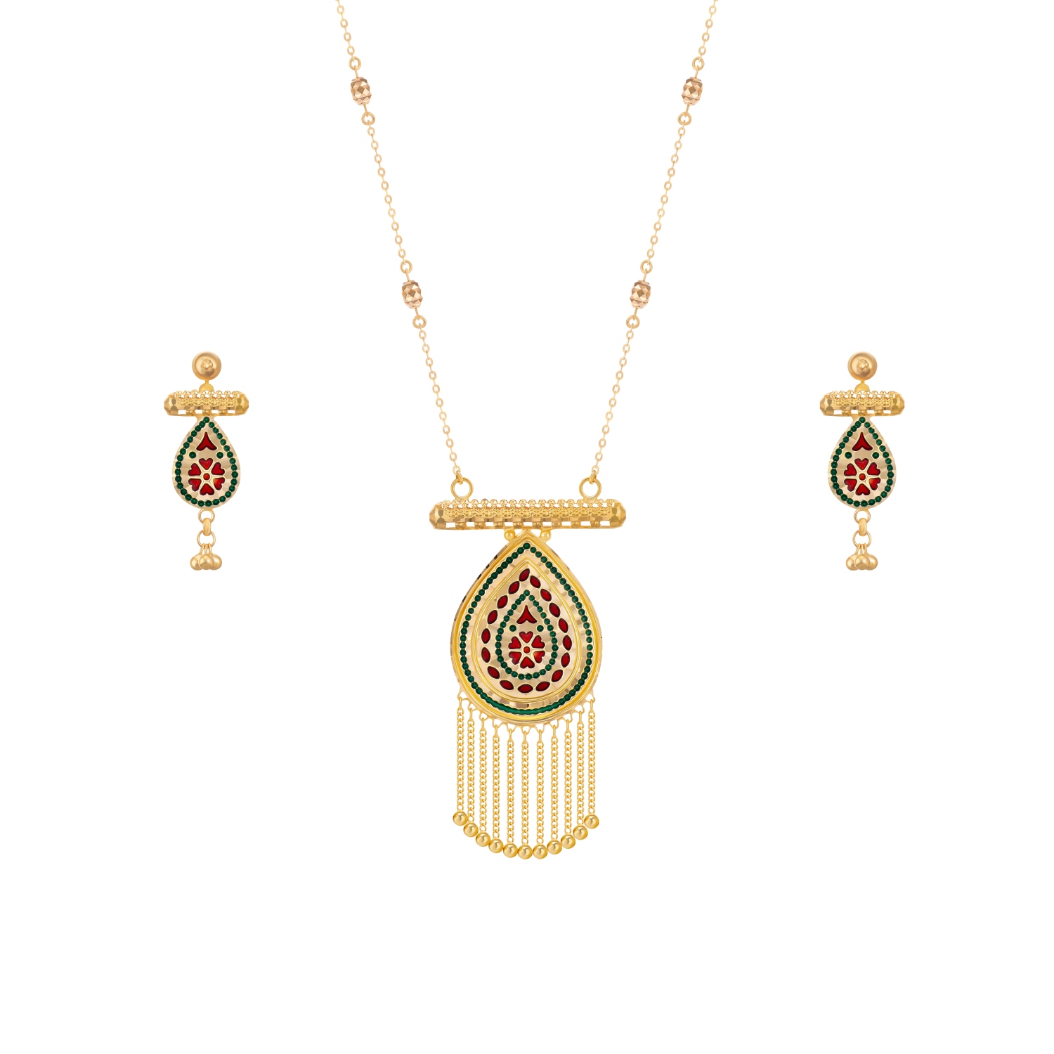 21K Traditional Gold Set - Al Romaizan