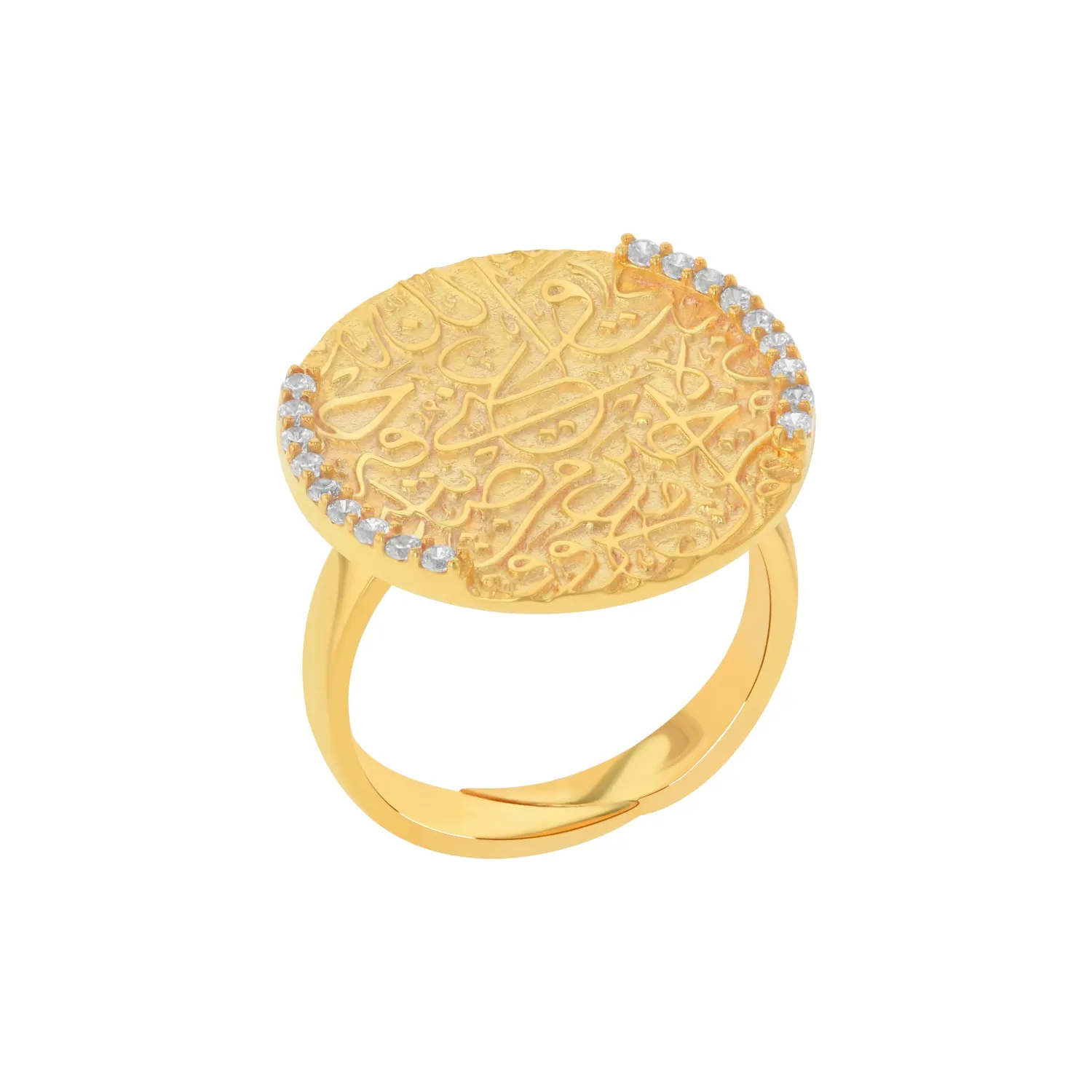 21K Traditional Gold Ring