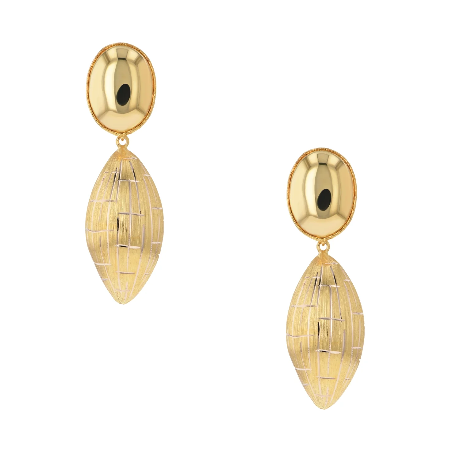 21K Gold Earring