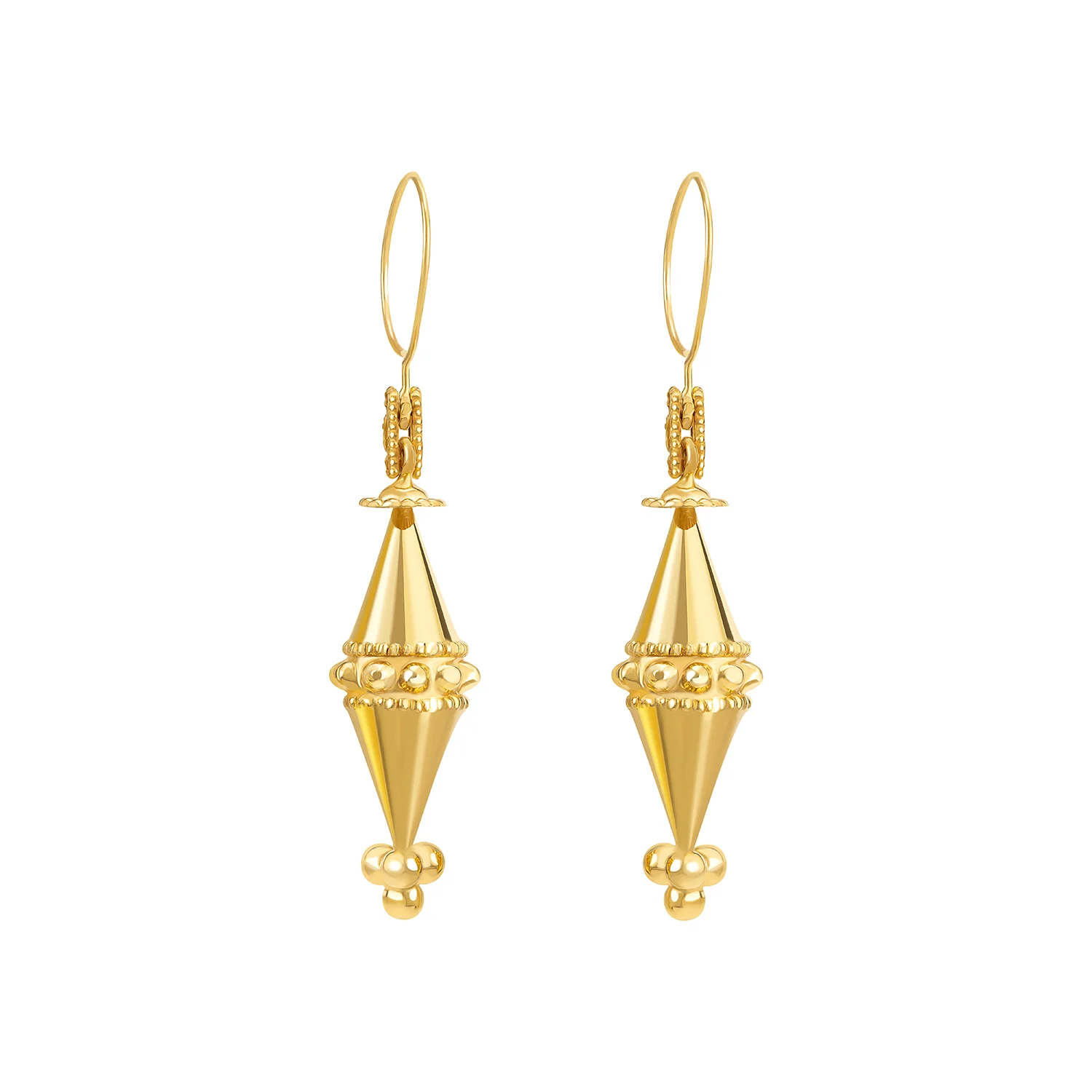 21K Traditional Gold Earring