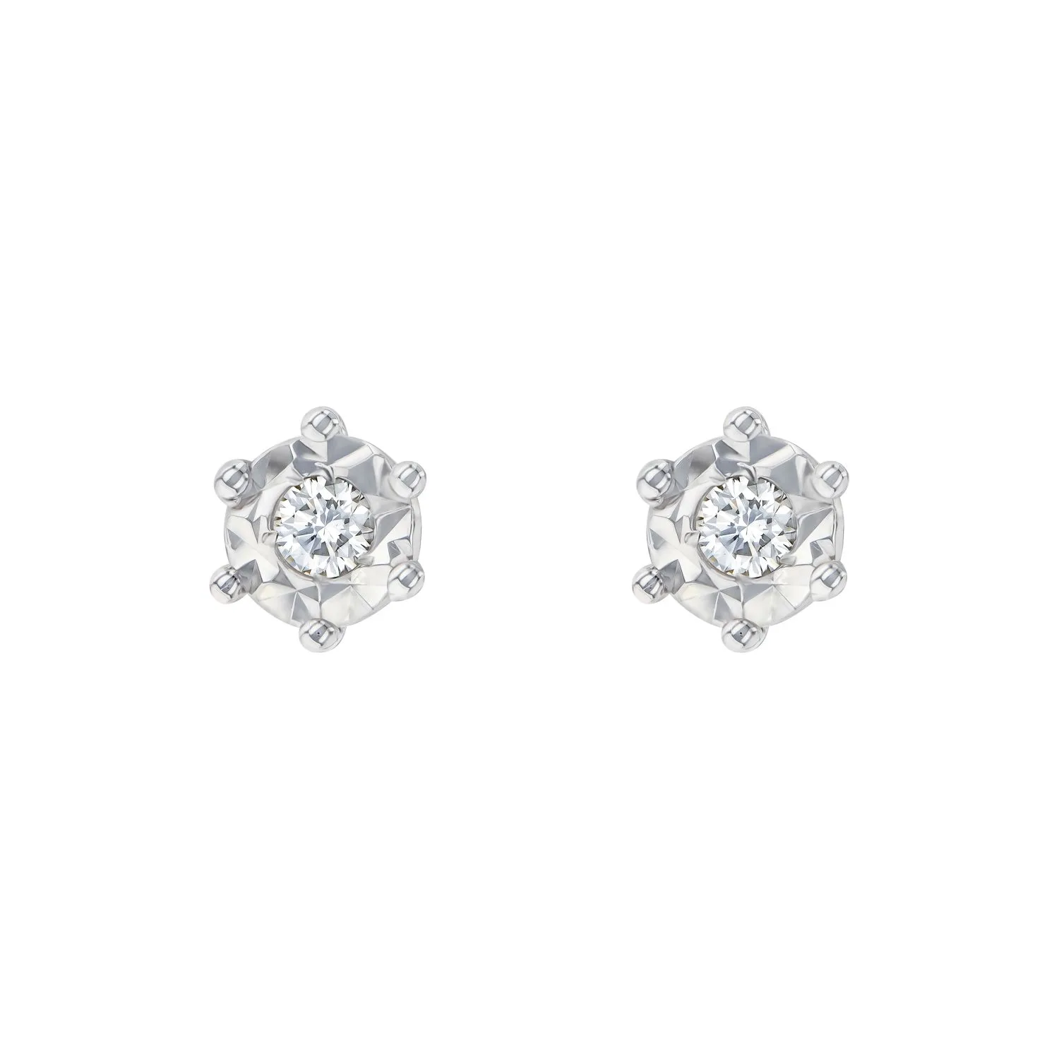 0.10CT Diamond Earring