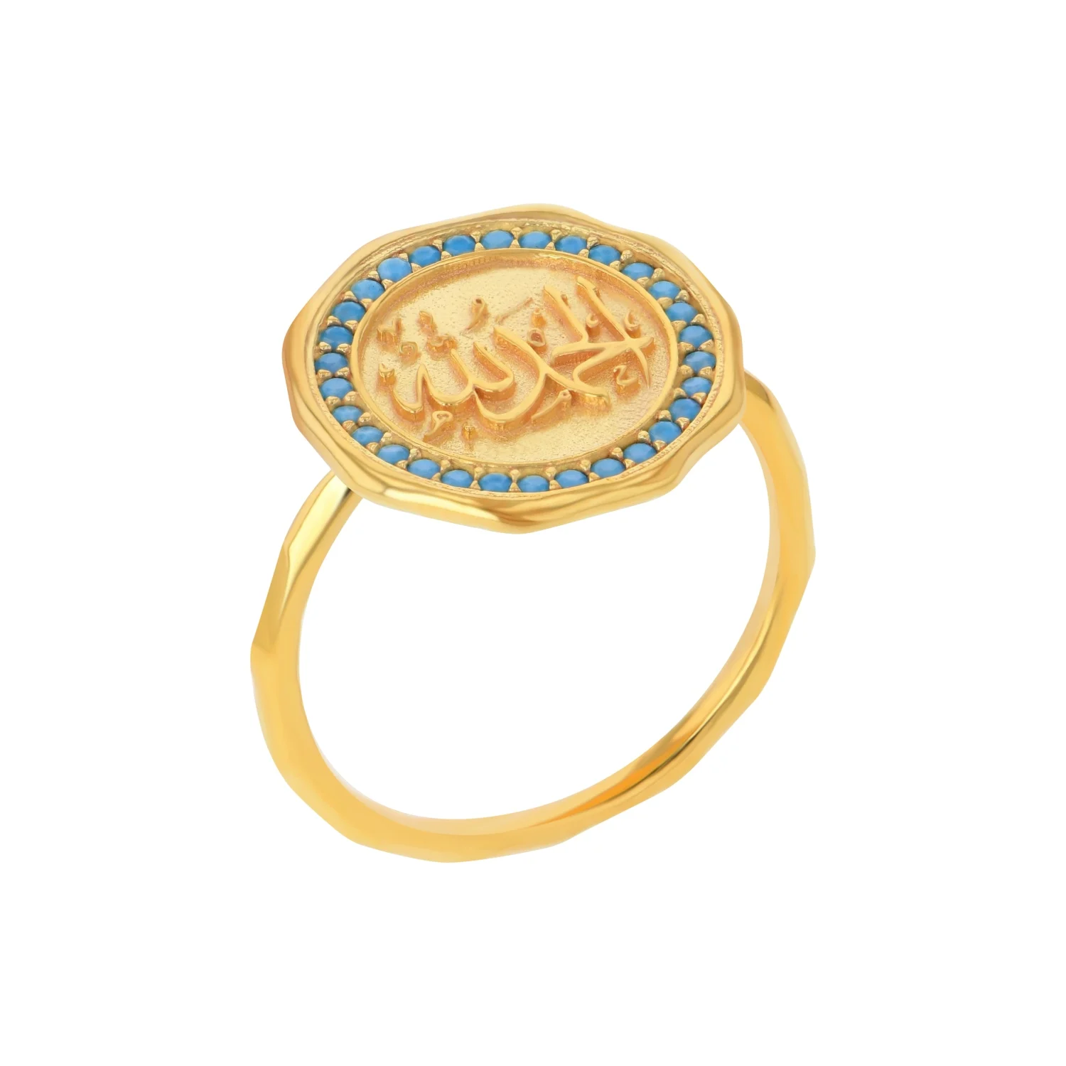 21K Traditional Gold Ring