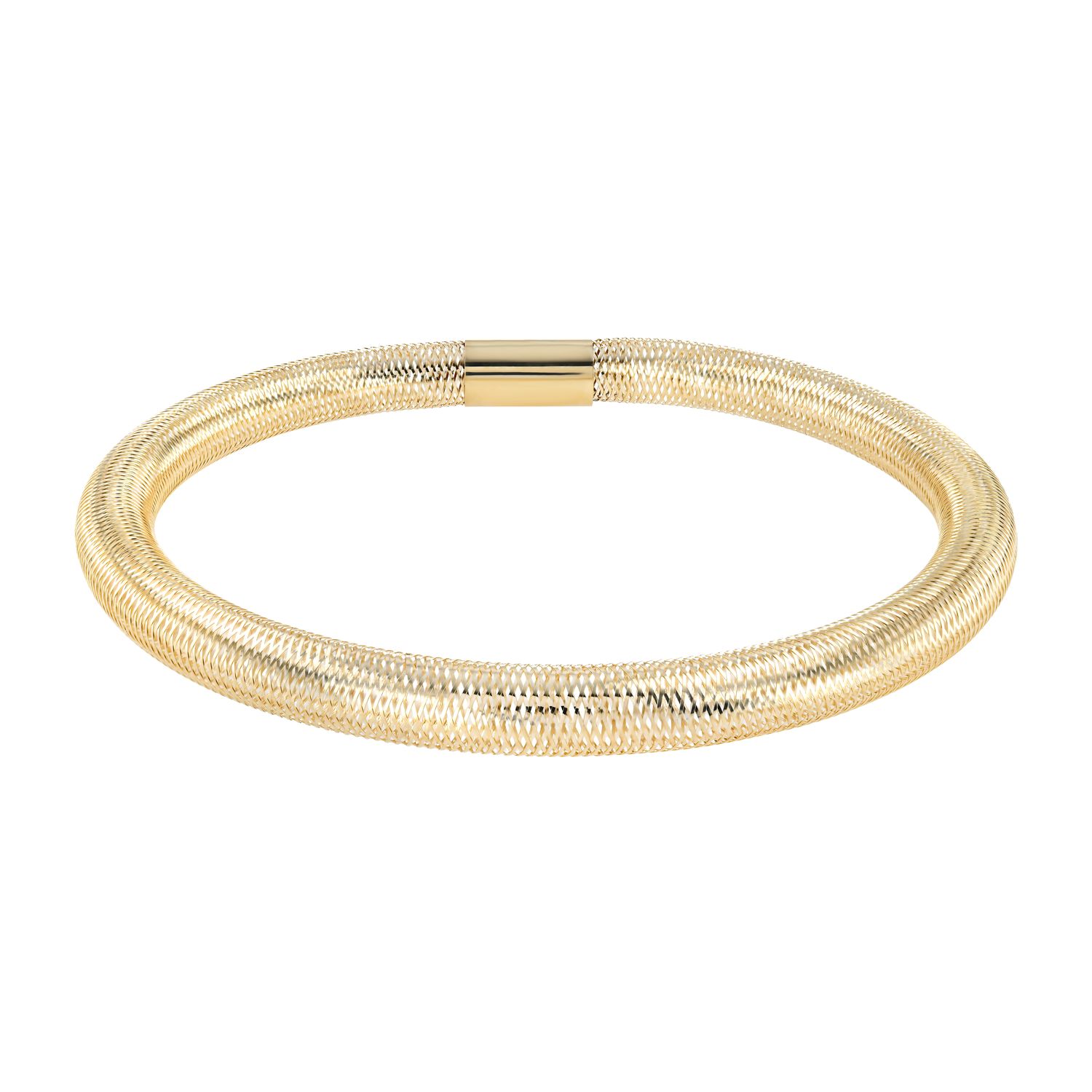 Flexibly  Loop 18K Gold Bracelet