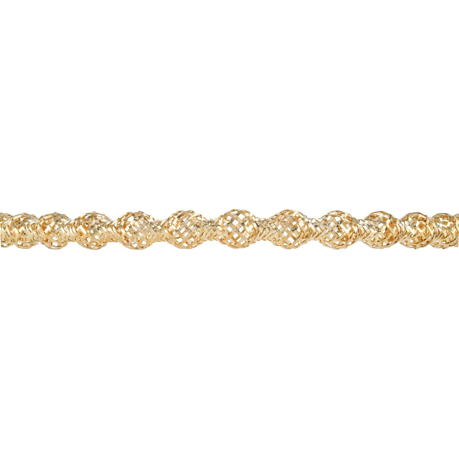 Flexibly Sepher 18K Gold Bracelet