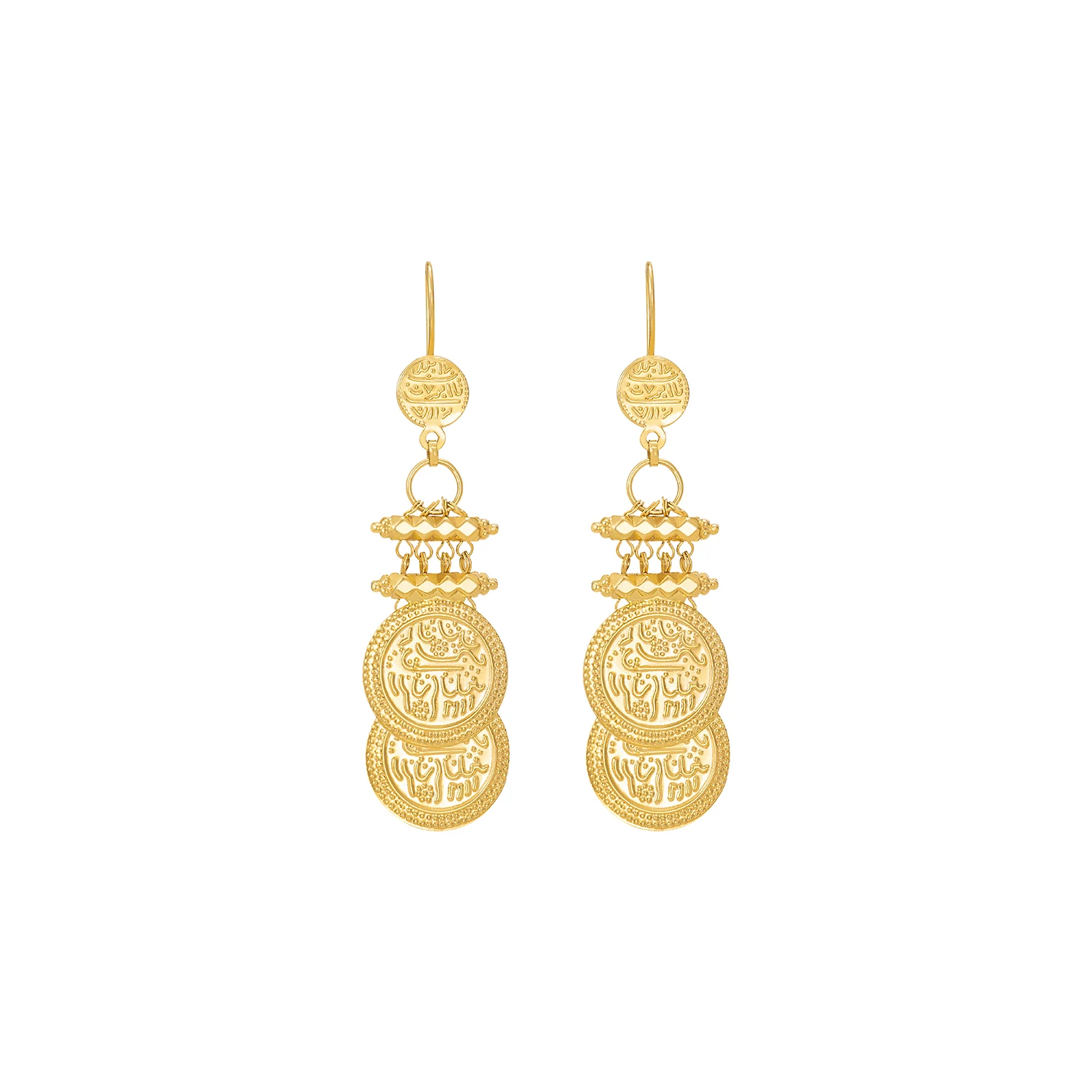 21K Traditional Gold Earring