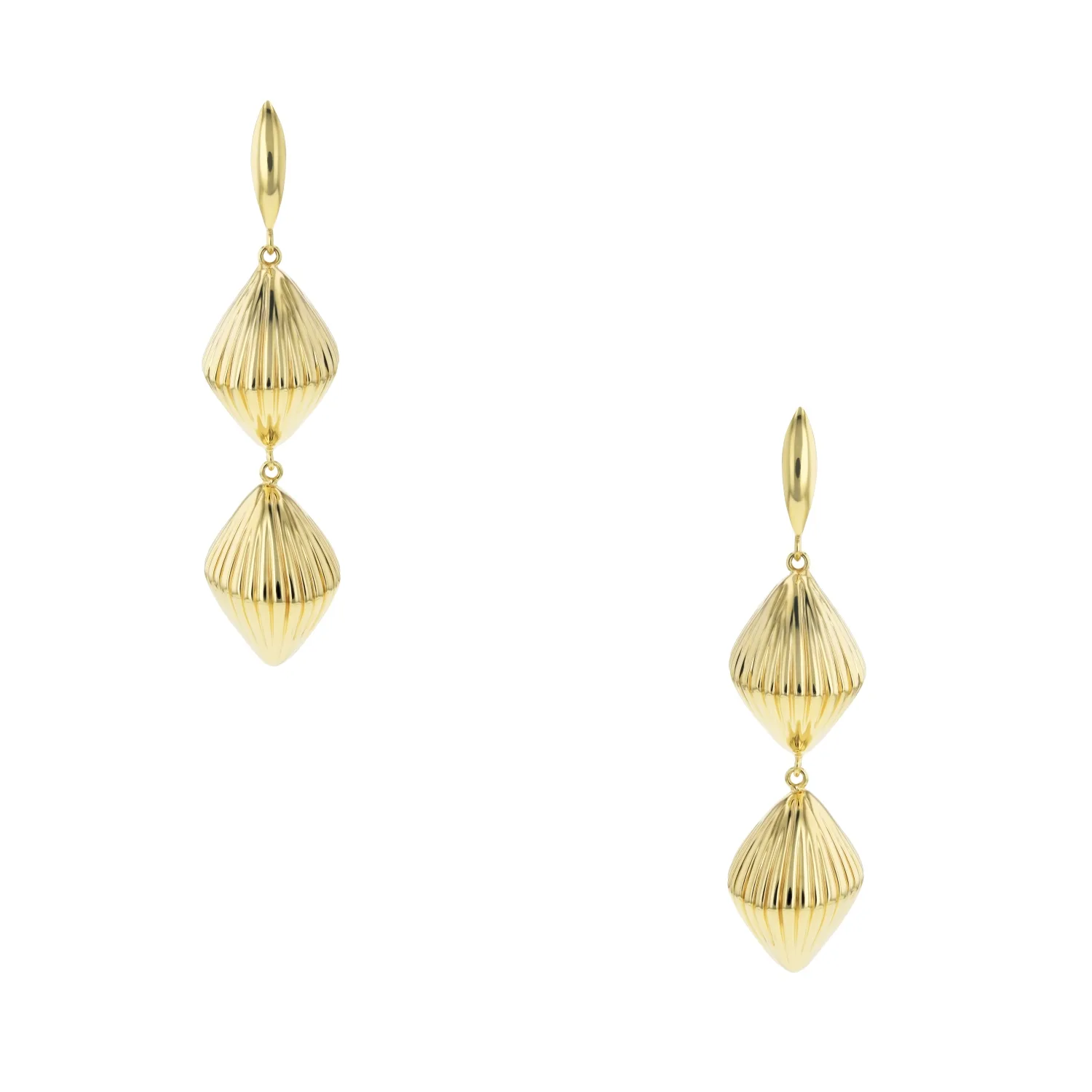 18K Gold Earring