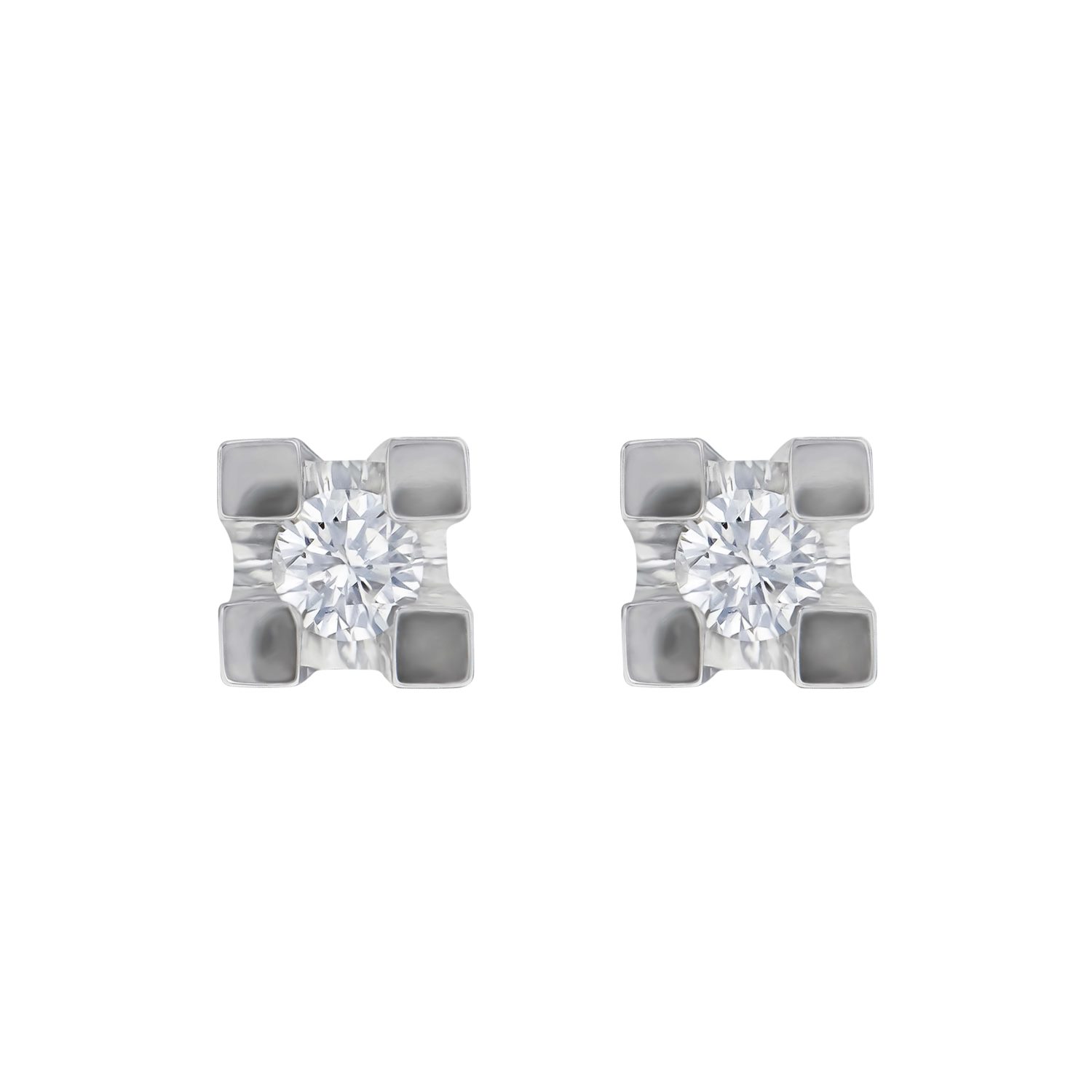0.12CT Diamond Earring