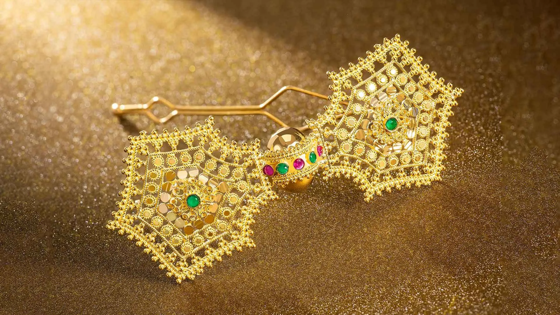 Gold Jada Gold Choti 22K Gold Hair Accessories Indian Gold Jewelry Buy  Online