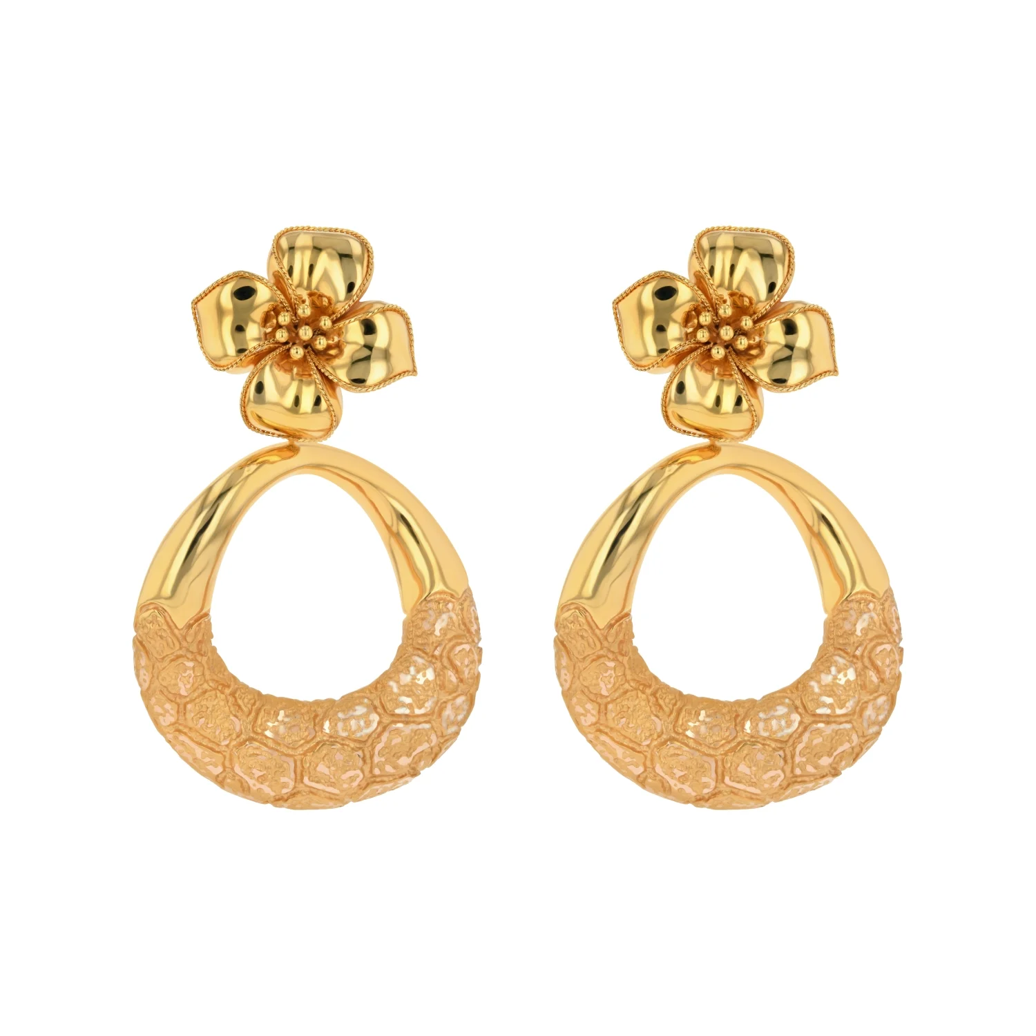 21K Gold Earring