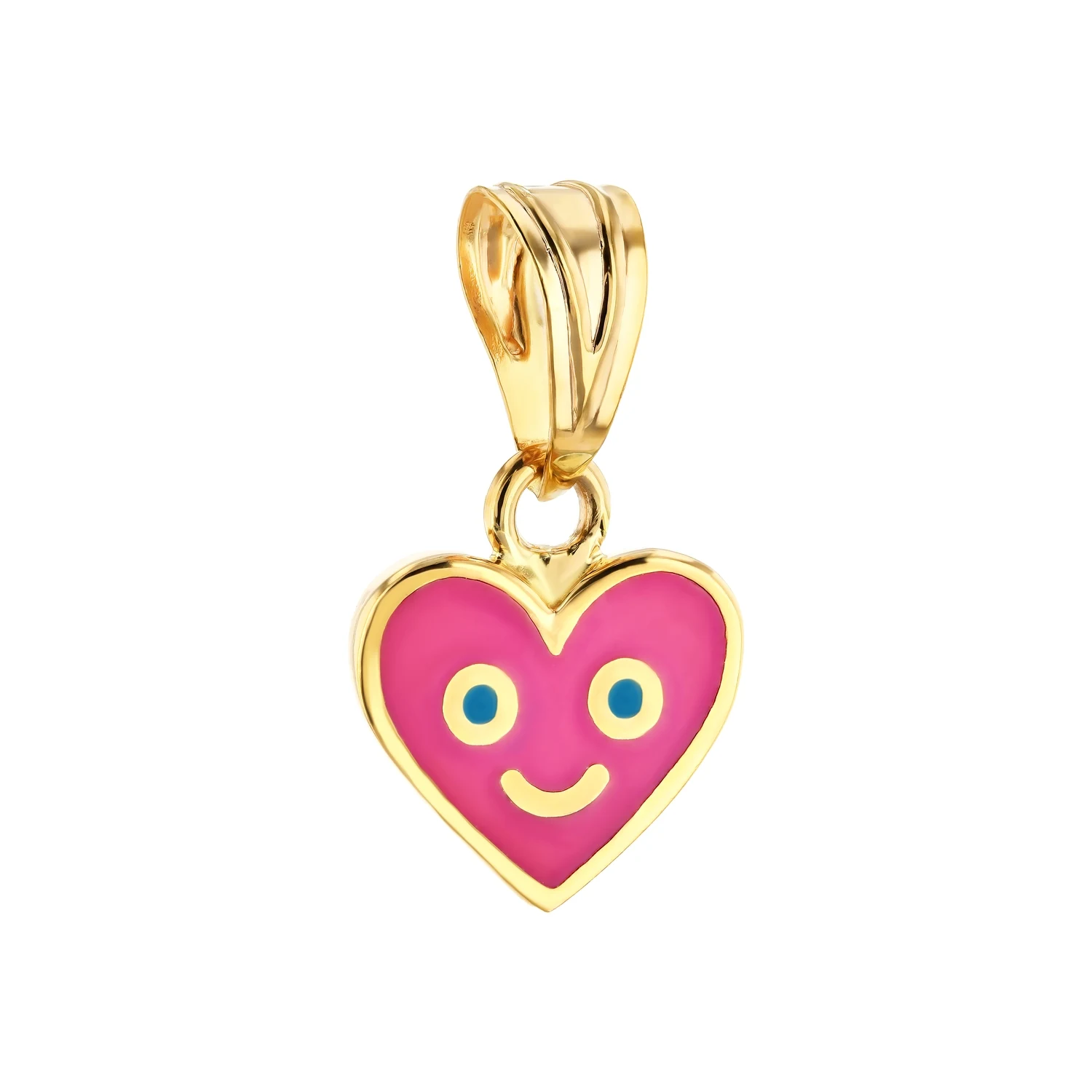 21K Kids' Gold Love Pendant Set