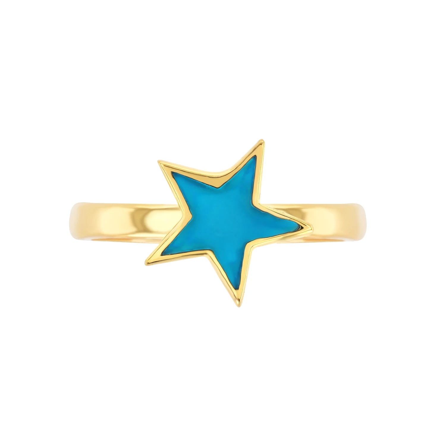 21K Kids' Gold Star Pendant Set