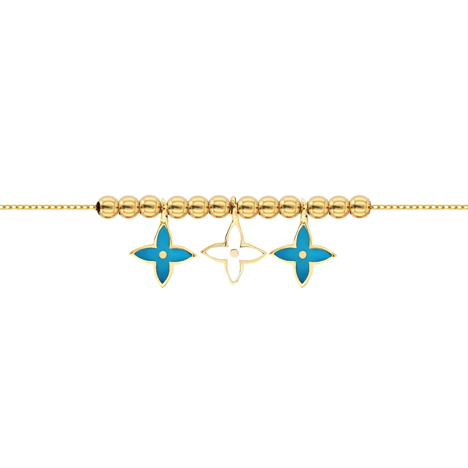 21K Kids' Gold Star Pendant Set