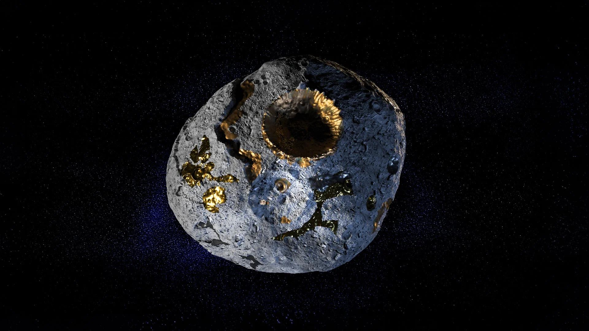 Gold in Space: How Asteroids Could Become the Next Gold Mines