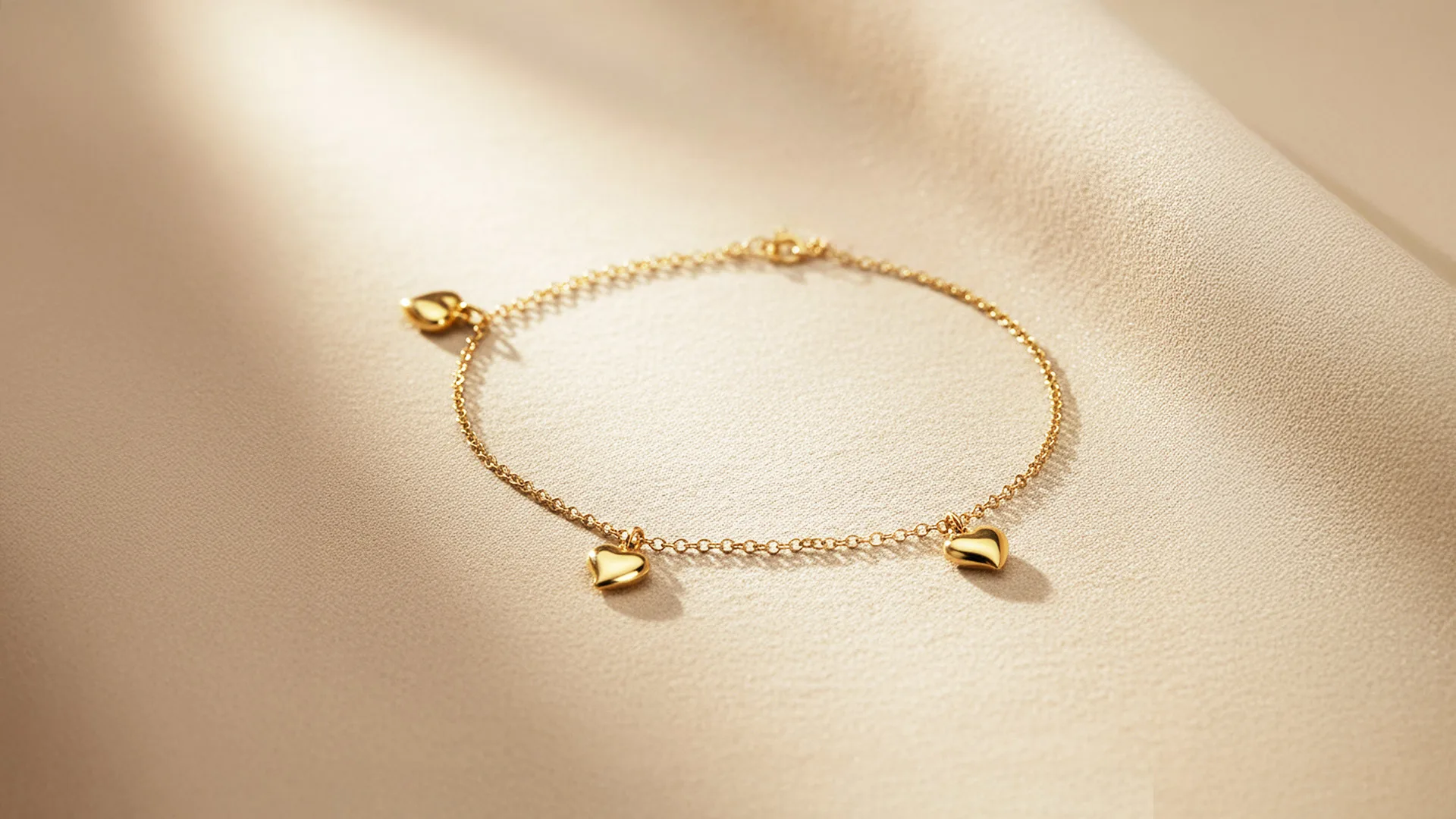 الخلاخيل الذهبية والأقدام الحافية: جمال صامت للزينة الحميمة