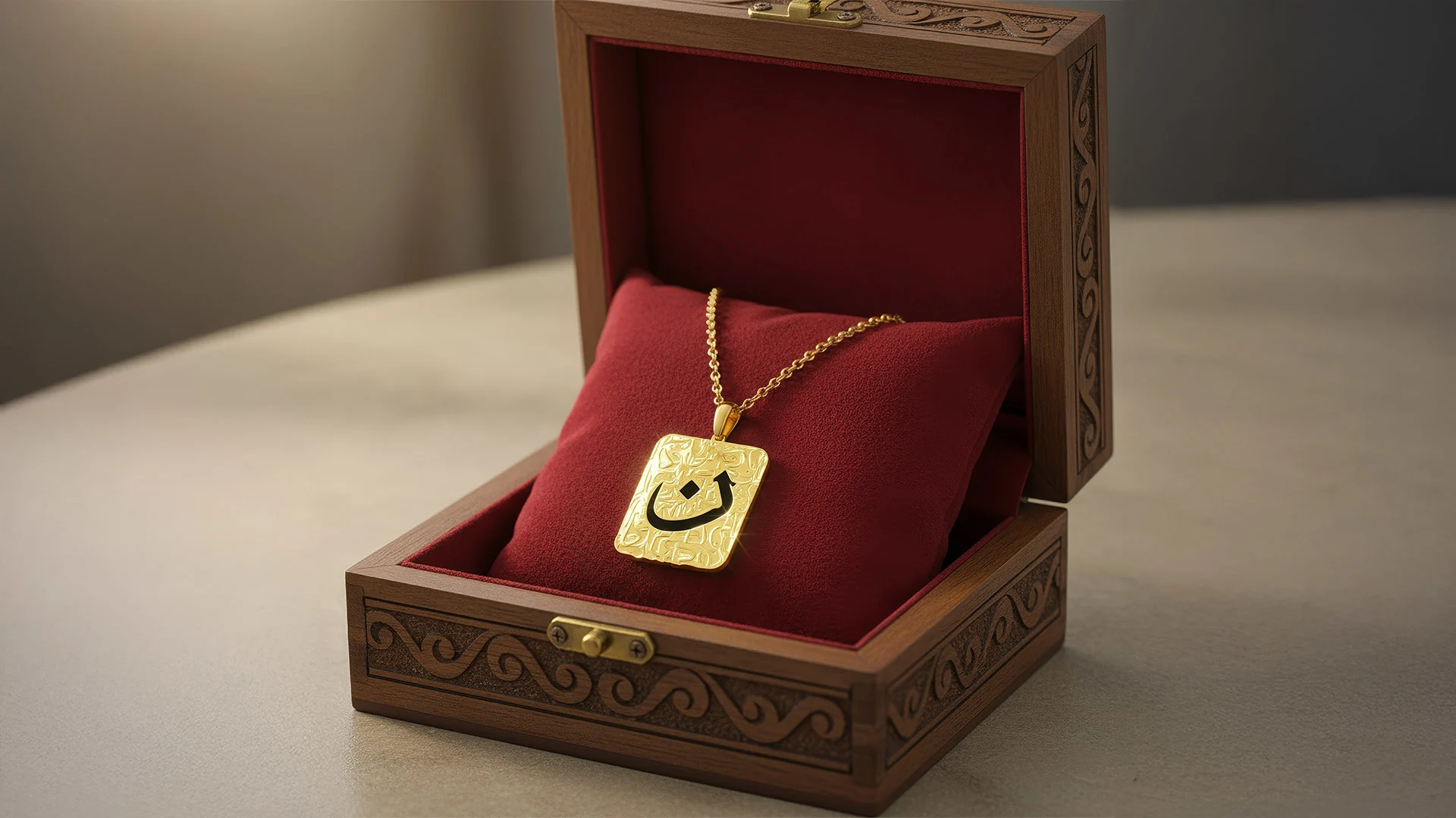 The Power of Initials: Customizing Your Heirloom with Arabic Calligraphy