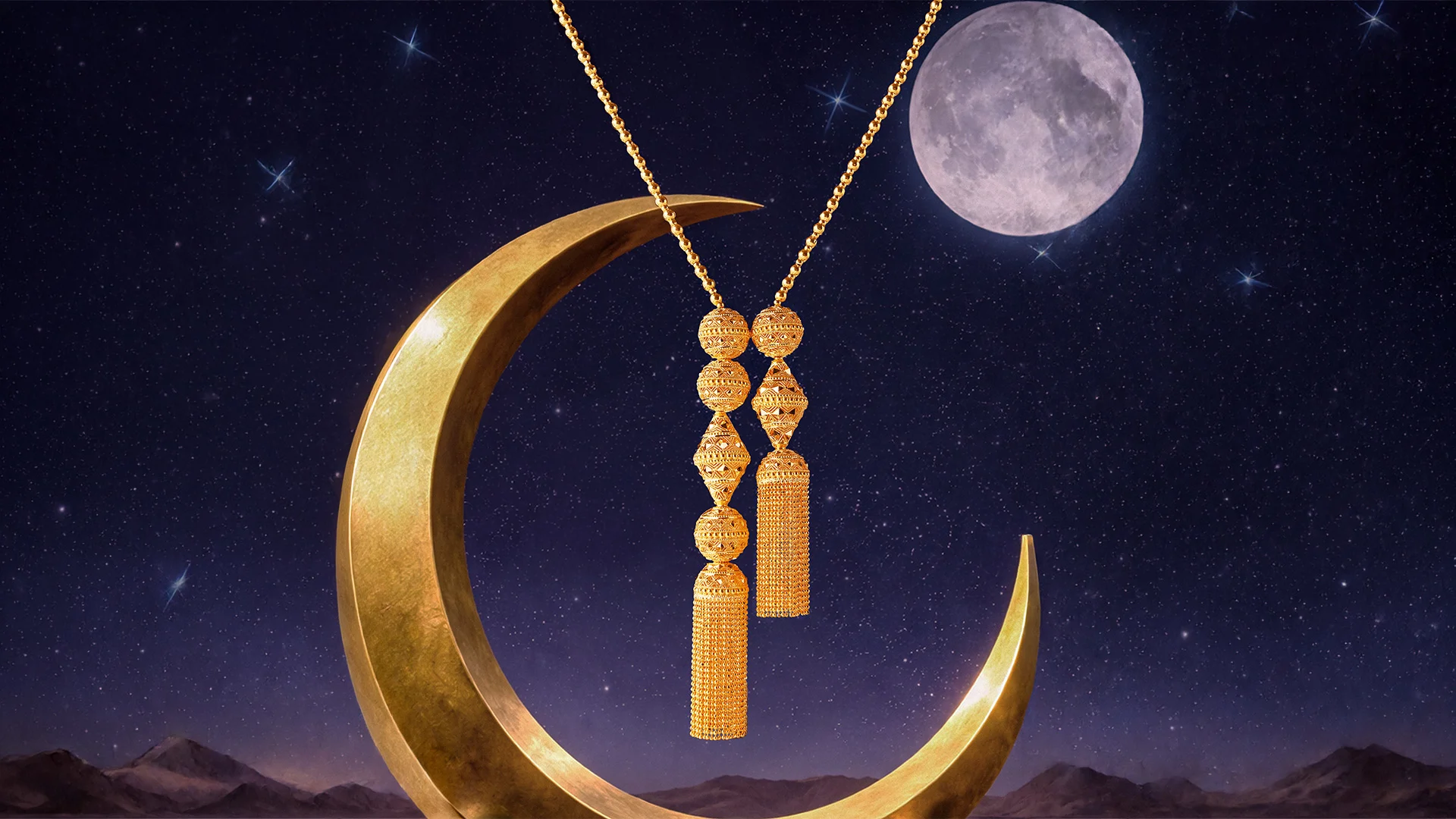 بريق منتصف رمضان: كيف تجدّدين إطلالتك المجوهراتية في النصف الثاني من الشهر