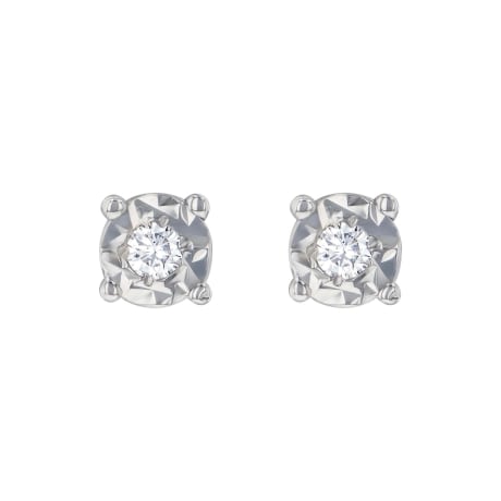 0.04CT Diamond Earring