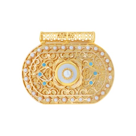 21K Traditional Gold Pendant