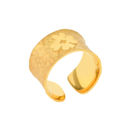 21K Adjustable Gold Ring